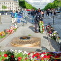 Ceremony at the Memorial Flame